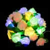 Rose Leaf Fairy String Lights 3M 20LEDs Battery Operation Valentines Wedding Holiday Party Home Garden Decoration