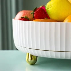 Rotating Storage Rack,Makeup Perfume Organizer, 360 Degree Rotating Cosmetic Desk Storage, Lotions Display Case, Round Gift Tray With Large Capacity, For Your Jewelry