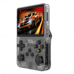 R36S Handheld Game Console 3.5 Inch IPS Screen Retro Game Console Linux System Screen Portable Pocket Video Player Travel Essentials 64GB and128G Extra Large Memory