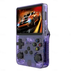 R36S Handheld Game Console 3.5 Inch IPS Screen Retro Game Console Linux System Screen Portable Pocket Video Player Travel Essentials 64GB and128G Extra Large Memory