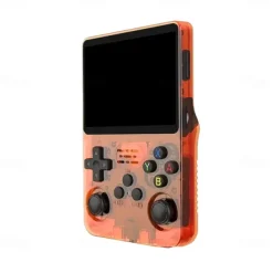 R36S Handheld Game Console 3.5 Inch IPS Screen Retro Game Console Linux System Screen Portable Pocket Video Player Travel Essentials 64GB and128G Extra Large Memory
