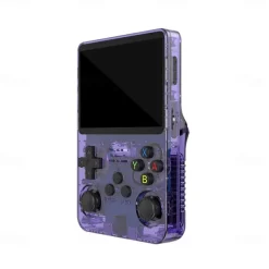 R36S Handheld Game Console 3.5 Inch IPS Screen Retro Game Console Linux System Screen Portable Pocket Video Player Travel Essentials 64GB and128G Extra Large Memory