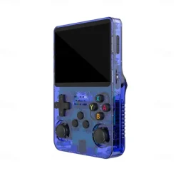 R36S Handheld Game Console 3.5 Inch IPS Screen Retro Game Console Linux System Screen Portable Pocket Video Player Travel Essentials 64GB and128G Extra Large Memory