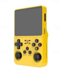 R36S Handheld Game Console 3.5 Inch IPS Screen Retro Game Console Linux System Screen Portable Pocket Video Player Travel Essentials 64GB and128G Extra Large Memory