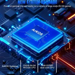 R36S Handheld Game Console 3.5 Inch IPS Screen Retro Game Console Linux System Screen Portable Pocket Video Player Travel Essentials 64GB and128G Extra Large Memory