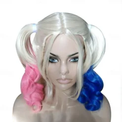 Rubie's Co. Women's Suicide Squad Harley Quinn Value Wigs Halloween Wigs