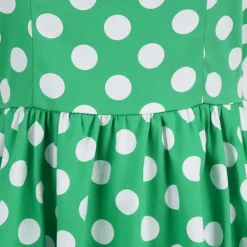 50s A-Line Dress Retro Vintage 1950s Cocktail Dress Dailywear Dress Party Costume Flare Dress Women's Costume Vintage Cosplay Party / Evening Dress