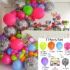 80s and 90s Theme Balloon Chain Set Arch Disco 4D Radio Balloon Retro Party Decoration