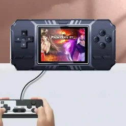 S8 Handheld Game Console Retro Mini Game Console with 520 Classic Games 3.0 inch Screen Rechargeable Battery Portable Games Console Support TV Ideal Gift for Kids Adult Friend Lover