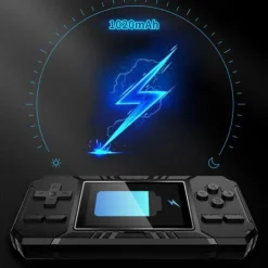 S8 Handheld Game Console Retro Mini Game Console with 520 Classic Games 3.0 inch Screen Rechargeable Battery Portable Games Console Support TV Ideal Gift for Kids Adult Friend Lover