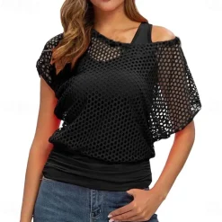 1980s Masquerade Fancy Dress Women's Masquerade Party / Evening Bachelorette Party Pride Parade Adults' T-shirt Tank Top