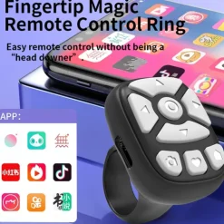 S22 Portable Smart Wireless wireless Ring Remote Control Wireless Selfie Distance Smart Finger Ring Remote Control