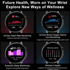 S58 Smartwatch Heart Rate Bluetooth Call AMOLED Screen Step Counting Smart Bracelet Sports Watch