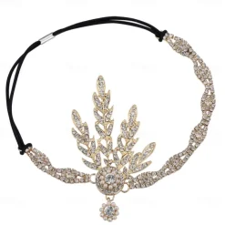 1920s The Great Gatsby Flapper Headband The Great Gatsby Fancy Dress Women's Halloween Carnival Masquerade Party Masquerade Bachelorette Party Adults' Hair Band All Seasons