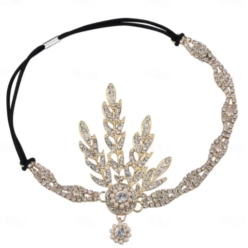 1920s The Great Gatsby Flapper Headband The Great Gatsby Fancy Dress Women's Halloween Carnival Masquerade Party Masquerade Bachelorette Party Adults' Hair Band All Seasons