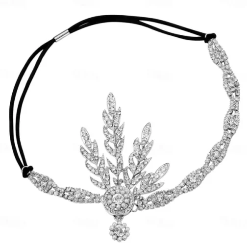 1920s The Great Gatsby Flapper Headband The Great Gatsby Fancy Dress Women's Halloween Carnival Masquerade Party Masquerade Bachelorette Party Adults' Hair Band All Seasons