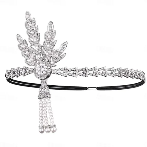 1920s The Great Gatsby Flapper Headband The Great Gatsby Fancy Dress Women's Halloween Carnival Masquerade Party Masquerade Bachelorette Party Adults' Hair Band All Seasons