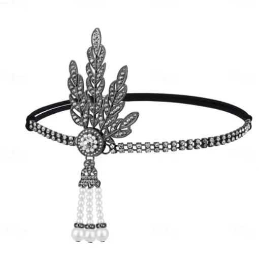 1920s The Great Gatsby Flapper Headband The Great Gatsby Fancy Dress Women's Halloween Carnival Masquerade Party Masquerade Bachelorette Party Adults' Hair Band All Seasons