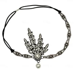 1920s The Great Gatsby Flapper Headband The Great Gatsby Fancy Dress Women's Halloween Carnival Masquerade Party Masquerade Bachelorette Party Adults' Hair Band All Seasons