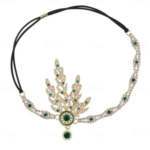 1920s The Great Gatsby Flapper Headband The Great Gatsby Fancy Dress Women's Halloween Carnival Masquerade Party Masquerade Bachelorette Party Adults' Hair Band All Seasons