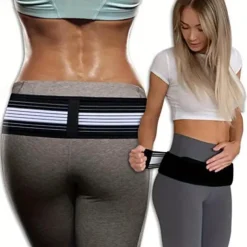 Sacroiliac SI Joint Hip Belt, Breathable Low Back Support For Men And Women, Hip Braces Pelvic Support Belt For Sciatica Pelvis Lumbar Pain Relief