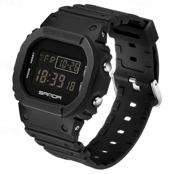 SANDA style Digital Watch Men Luxury Brand Military Watch Fashion Men Sport Watch Alarm Stopwatch Clock Male Wrist Watch