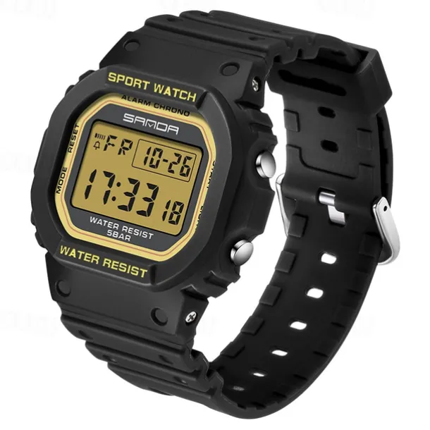 SANDA style Digital Watch Men Luxury Brand Military Watch Fashion Men Sport Watch Alarm Stopwatch Clock Male Wrist Watch