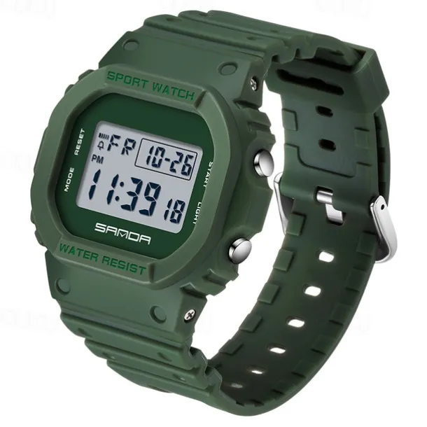SANDA style Digital Watch Men Luxury Brand Military Watch Fashion Men Sport Watch Alarm Stopwatch Clock Male Wrist Watch