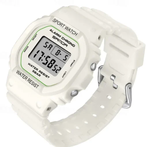 SANDA Digital Watch Men Women 50M Waterproof Sports Watches Male Ladies Clock Electronic Square Watch