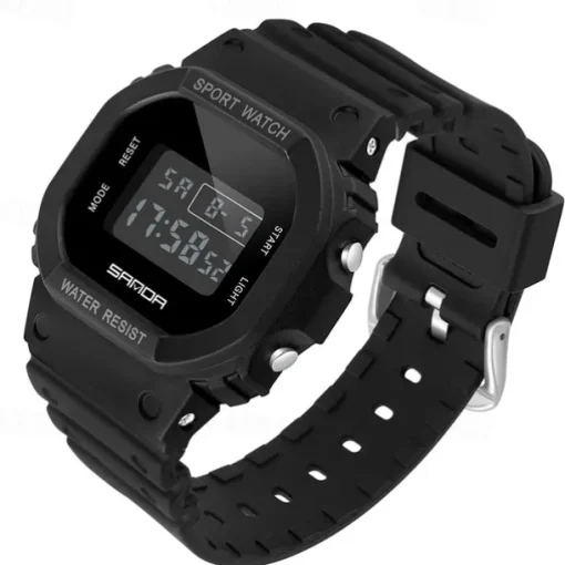 SANDA Digital Watch Men Women 50M Waterproof Sports Watches Male Ladies Clock Electronic Square Watch