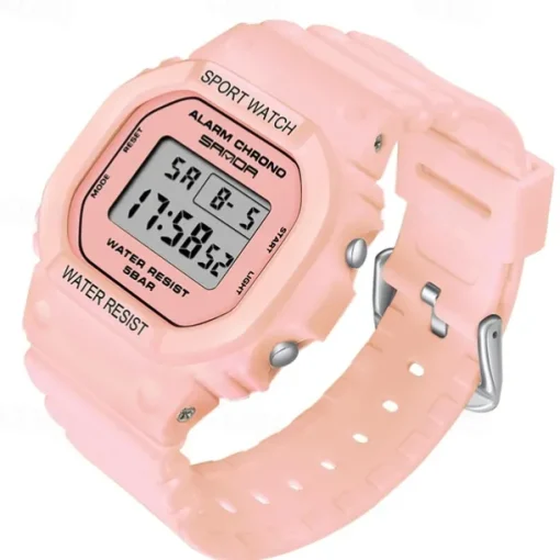 SANDA Digital Watch Men Women 50M Waterproof Sports Watches Male Ladies Clock Electronic Square Watch