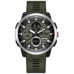 SANDA Men Digital Watch Fashion Casual Business Wristwatch Luminous Stopwatch Alarm Clock Countdown TPU Watch