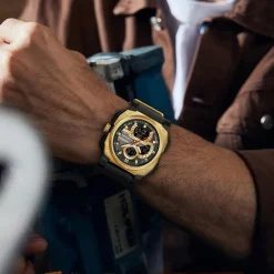 SANDA Men Digital Watch Sports Fashion Business Wristwatch Stopwatch Alarm Clock Countdown Three Time Zones Rubber Watch