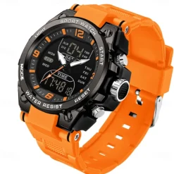 SANDA Men Tactical Military Watches G-Style Clock For Man Sport Watch Mens Brand Luxury Analog Shock Waterproof 50m Quartz Wristwatch