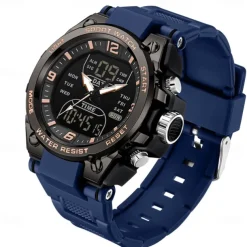 SANDA Men Tactical Military Watches G-Style Clock For Man Sport Watch Mens Brand Luxury Analog Shock Waterproof 50m Quartz Wristwatch