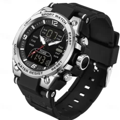 SANDA Men Tactical Military Watches G-Style Clock For Man Sport Watch Mens Brand Luxury Analog Shock Waterproof 50m Quartz Wristwatch