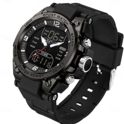 SANDA Men Tactical Military Watches G-Style Clock For Man Sport Watch Mens Brand Luxury Analog Shock Waterproof 50m Quartz Wristwatch
