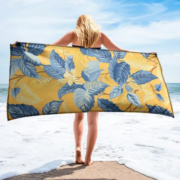 Sandproof Beach Towel Soft Cover Blanket Tropical Pug Large 3D Print Pattern Towel Bath Towel Beach Sheet Blanket Classic 100% Micro Fiber Comfy Blankets