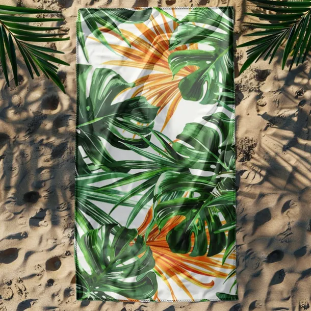 Sandproof Beach Towel Soft Cover Blanket Tropical Pug Large 3D Print Pattern Towel Bath Towel Beach Sheet Blanket Classic 100% Micro Fiber Comfy Blankets