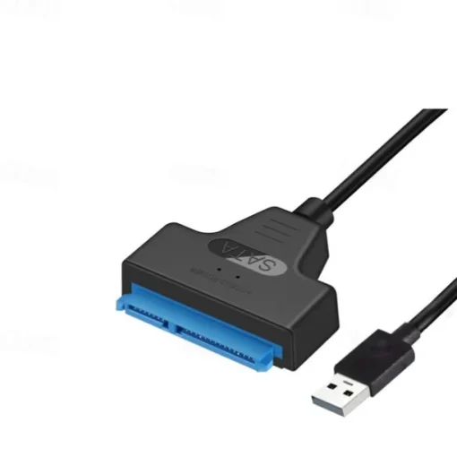 SATA To USB 3.0 / 2.0 Cable Up To 6 Gbps For 2.5 Inch External HDD SSD Hard Drive, SATA 3 22 Pin Adapter USB 3.0 To Sata III Cord