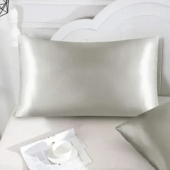 Satin Envelope Zipperless Pillowcase Simulated Silk Cold Feeling Pillowcase Pillow Cover
