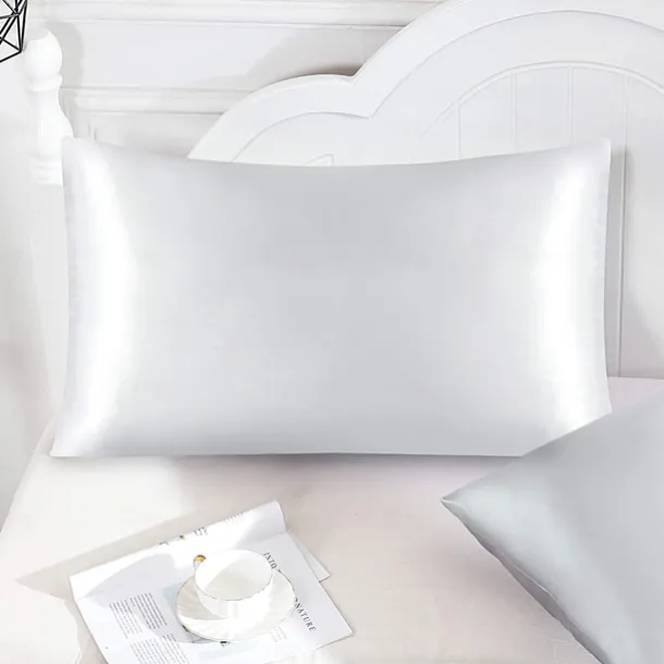 Satin Envelope Zipperless Pillowcase Simulated Silk Cold Feeling Pillowcase Pillow Cover