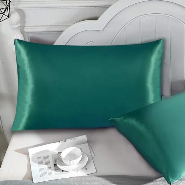 Satin Envelope Zipperless Pillowcase Simulated Silk Cold Feeling Pillowcase Pillow Cover