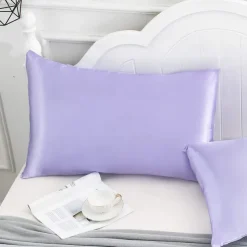 Satin Envelope Zipperless Pillowcase Simulated Silk Cold Feeling Pillowcase Pillow Cover