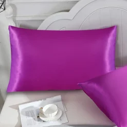 Satin Envelope Zipperless Pillowcase Simulated Silk Cold Feeling Pillowcase Pillow Cover