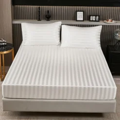 Satin Ice Silk Four-piece Set European American Sheets Bed Sheets Bedding