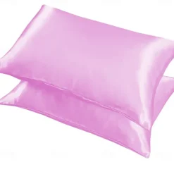 Satin Imitation Silk Pillowcases