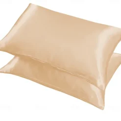 Satin Imitation Silk Pillowcases
