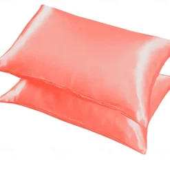 Satin Imitation Silk Pillowcases
