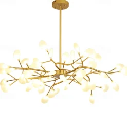 Scandinavian living room chandelier modern simple dining room lamp internet red bedroom lamp personality creative home firefly chandelier